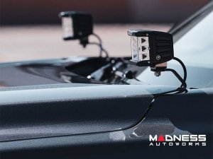 Toyota Tundra A-Pillar LED Light Mount Kit - Rigid Industries - D-SS Series Toyota Tundra A-Pillar LED Light Mount Kit - Rigid Industries - D-SS Series